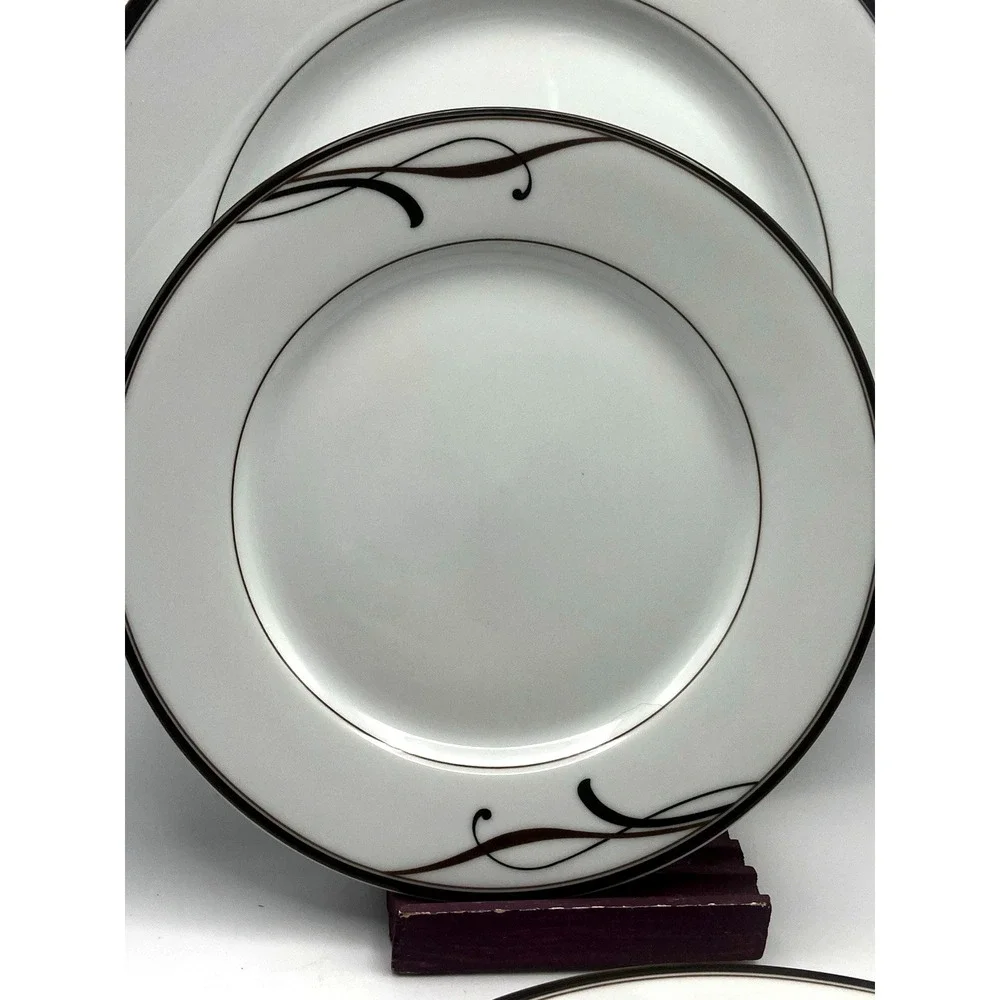Mikasa Cocoa Blossom Five Piece Place Setting Plate Bowl Cup